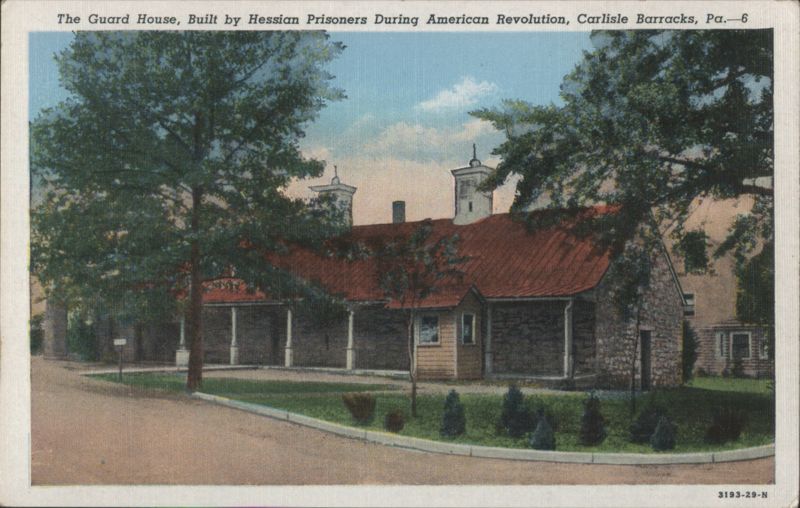 Guard House, Built by Hessian Prisoners, Carlisle Barracks, PA Pennsylvania