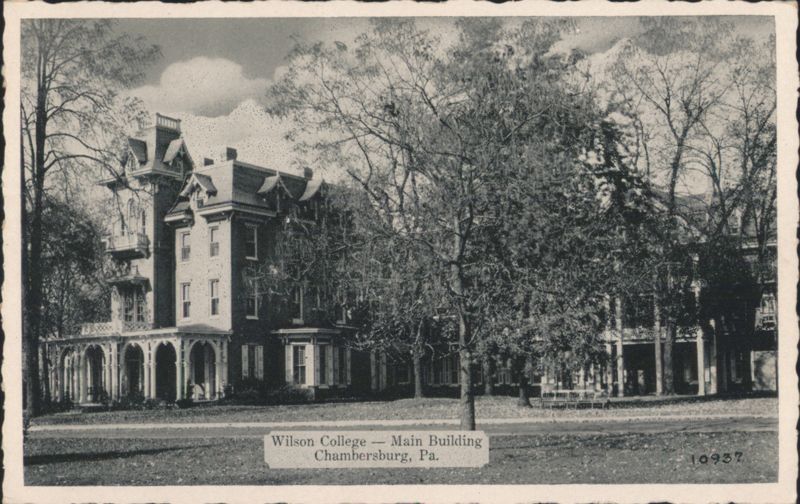Wilson College - Main Building Chambersburg Pennsylvania