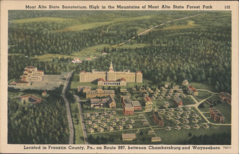 Mont Alto State Sanatorium, Mont Alto State Forest Park Pennsylvania