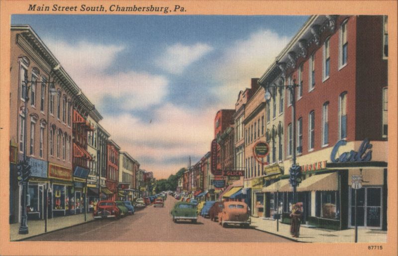 Main Street South, Chambersburg, PA Pennsylvania