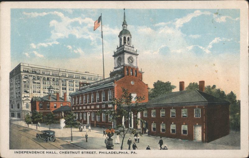 Independence Hall, Chestnut Street Philadelphia Pennsylvania