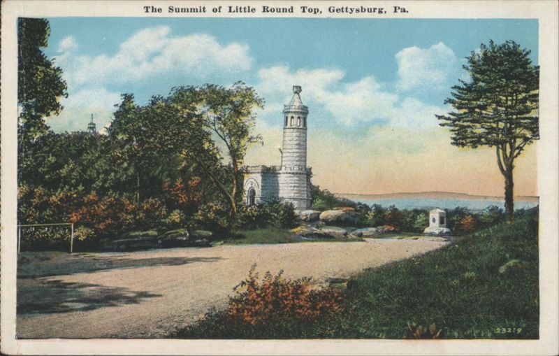 Summit of Little Round Top, Gettysburg, PA Pennsylvania
