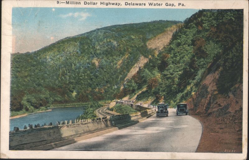 Million Dollar Highway, Delaware Water Gap, PA Pennsylvania