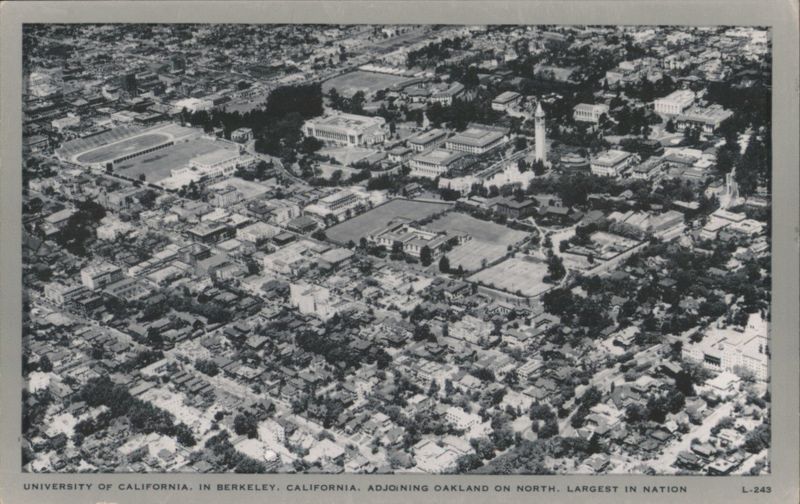 University of California, Berkeley Aerial View