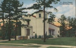 Silver Chapel, Fort McClellan, AL Postcard