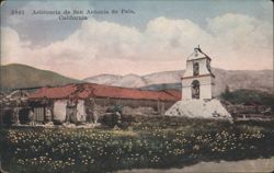 Asistencia de San Antonio de Pala, Bell Tower Postcard
