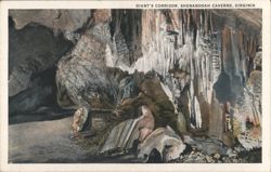 Giant's Corridor, Shenandoah Caverns, Virginia Postcard
