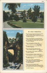 Natural Bridge & Old Virginia Estate, Rockbridge County Postcard