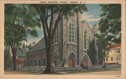 Christ Episcopal Church, Oswego, NY Postcard