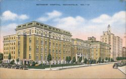Methodist Hospital, Indianapolis Postcard