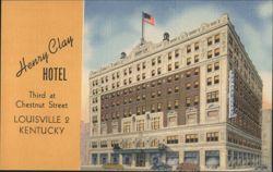 Henry Clay Hotel, Louisville KY Postcard