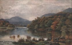 Near Dinis Island, Killarney, Oilette Postcard