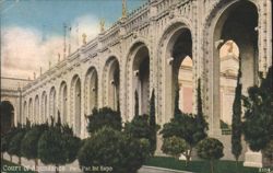 Court of Abundance, Panama-Pacific International Exposition Postcard