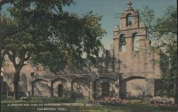 Mission San Juan de Capistrano, Third Mission, Built 1731 Postcard