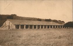 Ruins of Mission La Purisima Conception, California, 1787 Postcard