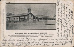 Mission San Francisco Solano, Sonoma Postcard
