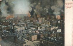 San Francisco Fire Panorama, April 18, 1906 Postcard