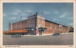Coliseum, Tulsa, Oklahoma Postcard