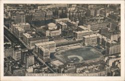 Aerial View of Columbia University, New York Postcard