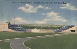 Amon Carter Stadium, Texas Christian University Postcard