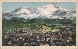Fisher's Peak & Trinidad City View Postcard