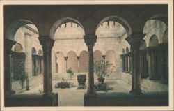Saint-Guilhem Cloister, The Cloisters, Metropolitan Museum Postcard