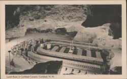 Lunch Room in Carlsbad Caverns Postcard