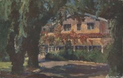 Santa Maria Inn, California's Road of Romance Trail Postcard