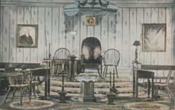 Alexandria Washington Lodge No. 22, Master's Chair, VA Postcard
