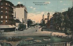 Pennsylvania Avenue, Washington, D. C. Postcard