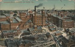 Anheuser-Busch Brewery, St. Louis, MO Postcard