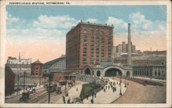 Pennsylvania Station, Pittsburgh, PA Postcard