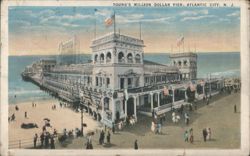 Young's Million Dollar Pier, Atlantic City, NJ Postcard