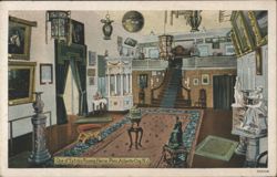 Exhibit Rooms, Heinz Pier, Atlantic City, NJ Postcard