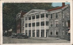 Hulbert House, Built in 1812, Boonville, NY Postcard