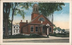 Old Court House, Erected 1772 Postcard