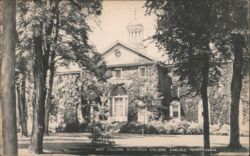 West College, Dickinson College Postcard