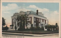 Meyer Residence, Hanover, PA Postcard