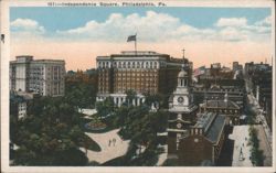Independence Square, Philadelphia, PA Postcard