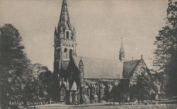 Packer Memorial Chapel, Lehigh University Campus Postcard
