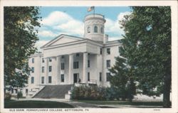 Old Dorm, Pennsylvania College, Gettysburg, PA Postcard