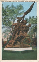 North Carolina's Tribute to her Soldier Sons, Gettysburg Postcard