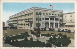 Hotel Gettysburg "On the Square" - Gettysburg, PA Postcard