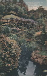 Tea House, Japanese Tea Garden, Golden Gate Park Postcard