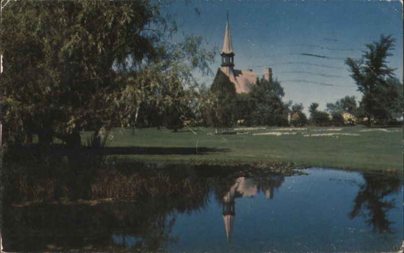 Church of St. Charles, Grand Pre Park, Nova Scotia NS Canada