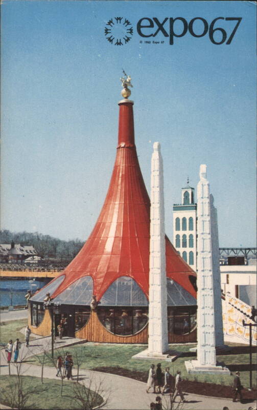 Expo 67 Ethiopia Pavilion, Montreal Montréal Canada