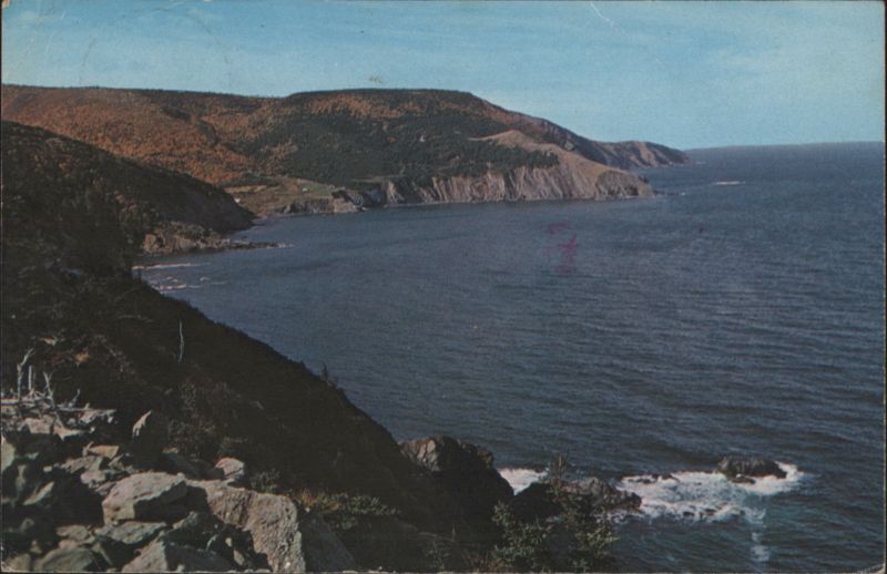 Meat Cove, Cape Breton, Nova Scotia Coastal Landscape NS Canada
