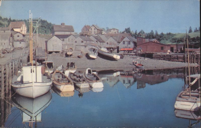 Petite Rivière aux Renards, Gaspé Fishing Village QC Canada
