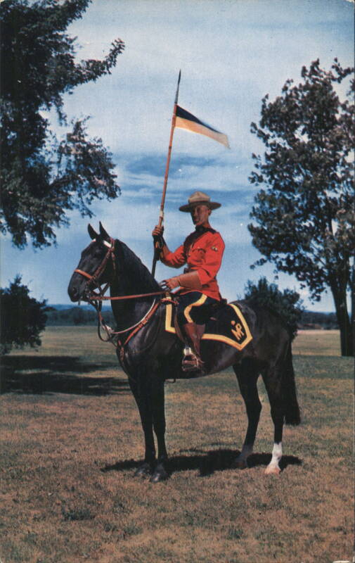 Royal Canadian Mounted Police Officer on Horseback, Canada