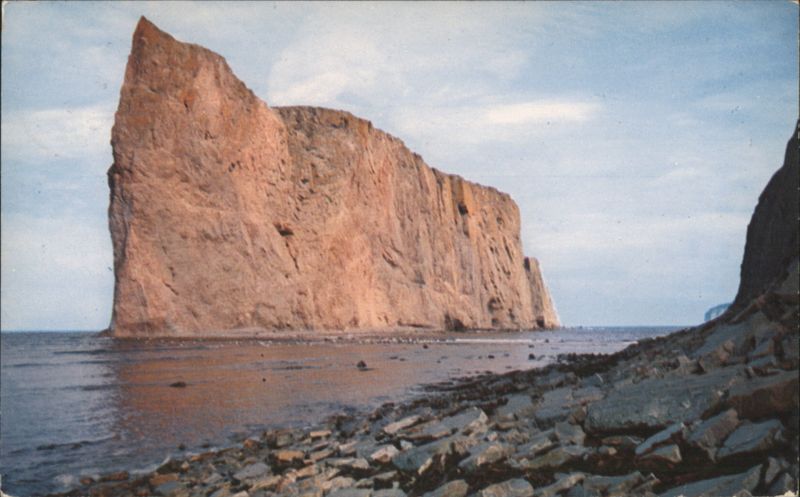 Perce Rock, Quebec, Canada QC H. V. Henderson